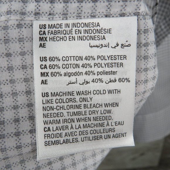 Club Room* Men's Long Sleeve Button Down Curved Hem BOHO‎ Print Shirt~ Size XL - Picture 3 of 12